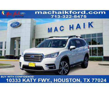 2022 Subaru Ascent Limited is a White 2022 Subaru Ascent Car for Sale in Houston TX