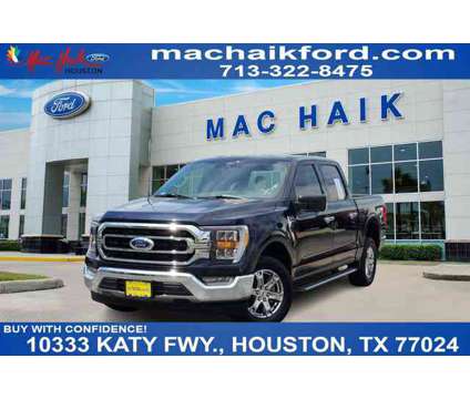 2021 Ford F-150 XLT is a Blue 2021 Ford F-150 XLT Car for Sale in Houston TX