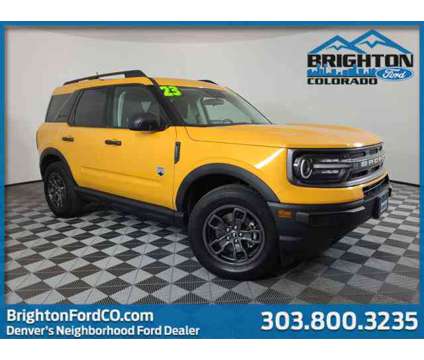 2023 Ford Bronco Sport Big Bend is a Orange 2023 Ford Bronco Car for Sale in Brighton CO