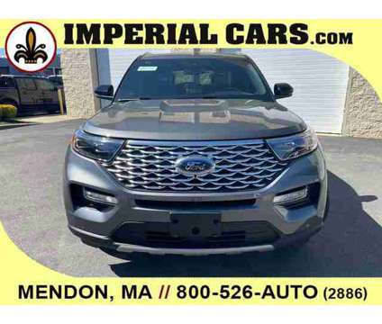 2024 Ford Explorer Platinum is a Grey 2024 Ford Explorer Platinum SUV in Milford MA