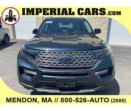 2024 Ford Explorer Limited is a Blue 2024 Ford Explorer Limited Car for Sale in Milford MA