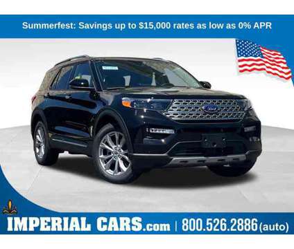 2024 Ford Explorer Limited is a Black 2024 Ford Explorer Limited SUV in Milford MA