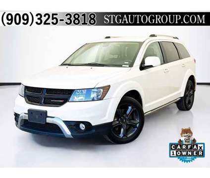 2019 Dodge Journey Crossroad is a White 2019 Dodge Journey Crossroad SUV in Montclair CA