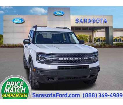 2023 Ford Bronco Sport Badlands is a White 2023 Ford Bronco Car for Sale in Sarasota FL