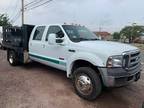 Used 2006 Ford F550 Sd Stake Body Flatbed for sale.