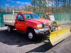 Used 1999 Ford F250 Sd 4x4 Rack Body With Plow for sale.