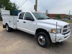 Used 2005 Dodge 3500 Slt Crew Cab Open Utility for sale.