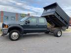 Used 2006 Ford F450 Sd Crew Cab Mason Dump Truck for sale.