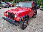 1997 Jeep Wrangler Red, 173K miles