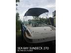 Sea Ray Sundeck 270 Deck Boats 2006