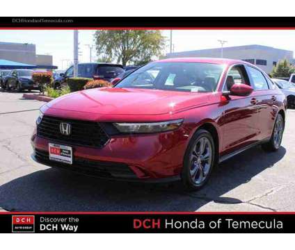 2024 Honda Accord EX is a Red 2024 Honda Accord EX Sedan in Temecula CA