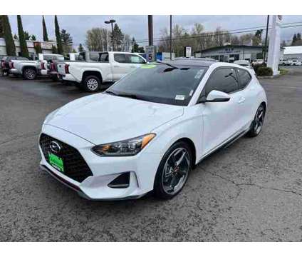 2020 Hyundai Veloster Turbo is a White 2020 Hyundai Veloster Turbo Car for Sale in Gladstone OR