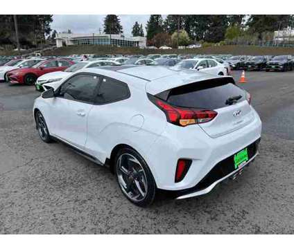 2020 Hyundai Veloster Turbo is a White 2020 Hyundai Veloster Turbo Car for Sale in Gladstone OR