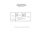 Bevo Apartments - Rehab 2 Bedroom 1 Bath 807 sq. ft.