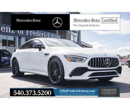 2020 Mercedes-Benz AMG GT 53 Base 4MATIC is a White 2020 Mercedes-Benz AMG GT Base Hatchback in Fredericksburg VA