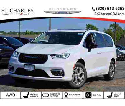 2024 Chrysler Pacifica Limited is a White 2024 Chrysler Pacifica Limited Car for Sale in Saint Charles IL