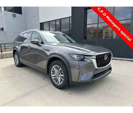 2024 Mazda CX-90 3.3 Turbo Preferred Plus is a Grey 2024 Mazda CX-9 SUV in Sandy UT