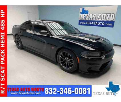 2023 Dodge Charger R/T Scat Pack is a Black 2023 Dodge Charger R/T Scat Pack Sedan in Houston TX