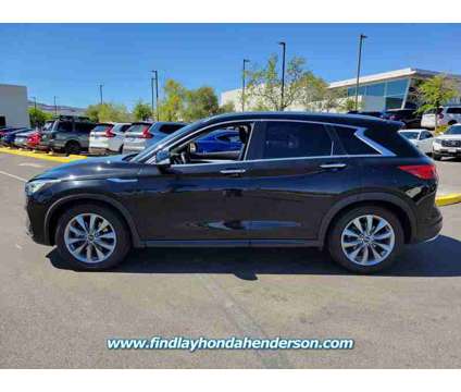 2019 Infiniti Qx50 Luxe is a Black 2019 Infiniti QX50 Luxe SUV in Henderson NV