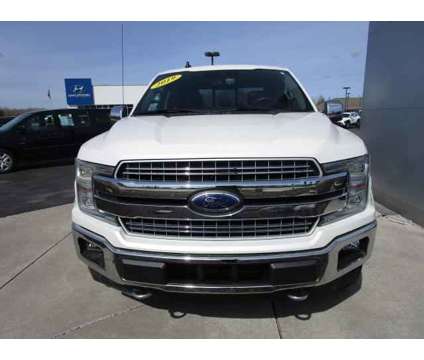 2019 Ford F-150 LARIAT is a White 2019 Ford F-150 Lariat Truck in Sault Sainte Marie MI