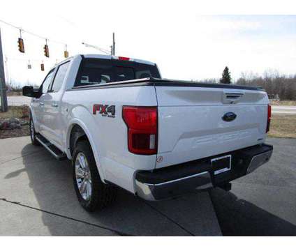 2019 Ford F-150 LARIAT is a White 2019 Ford F-150 Lariat Truck in Sault Sainte Marie MI