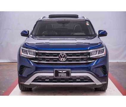 2023 Volkswagen Atlas Cross Sport 2.0T SE w/Technology is a Blue 2023 Volkswagen Atlas 2.0T SE SUV in Spring TX