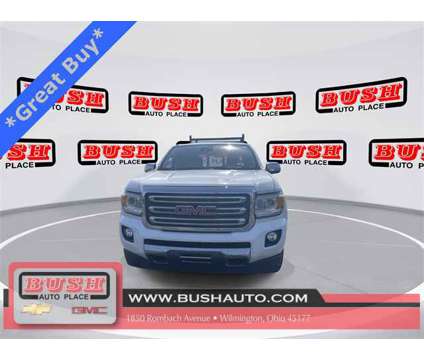 2016 GMC Canyon SLT is a White 2016 GMC Canyon SLT Truck in Wilmington OH