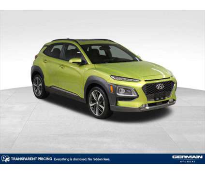 2019 Hyundai Kona Ultimate is a Green 2019 Hyundai Kona Ultimate SUV in Columbus OH