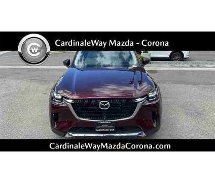 2024 Mazda CX-90 3.3 Turbo Premium is a Red 2024 Mazda CX-9 SUV in Corona CA