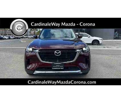 2024 Mazda CX-90 3.3 Turbo Premium is a Red 2024 Mazda CX-9 SUV in Corona CA