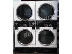 Coin Operated Double Stack Speed Queen Dryer STT30NBCB2G2W01 120v 60Hz (White)
