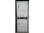Heavy Duty Speed Queen Commercial Stack Dryer Apt Size Card OPL SSGF09WJ White