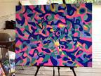 abstract paintings on canvas original large “Separation”