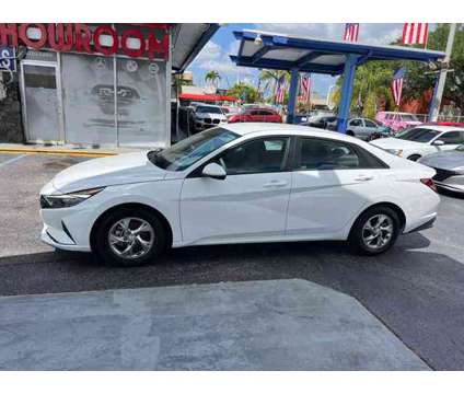 2021 Hyundai Elantra for sale is a White 2021 Hyundai Elantra Car for Sale in Miami FL