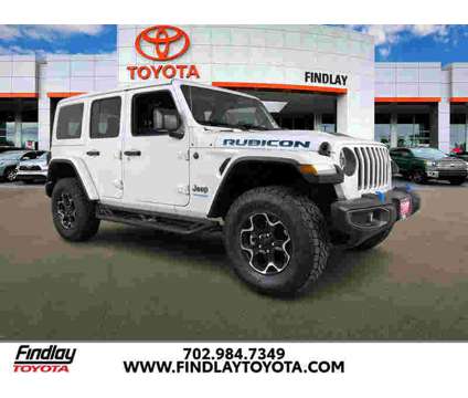 2021UsedJeepUsedWrangler 4xeUsed4x4 is a White 2021 Jeep Wrangler Unlimited Rubicon SUV in Henderson NV