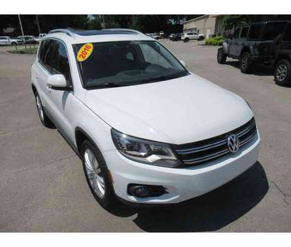 2016UsedVolkswagenUsedTiguanUsed2WD 4dr Auto is a White 2016 Volkswagen Tiguan Car for Sale in Jefferson City TN