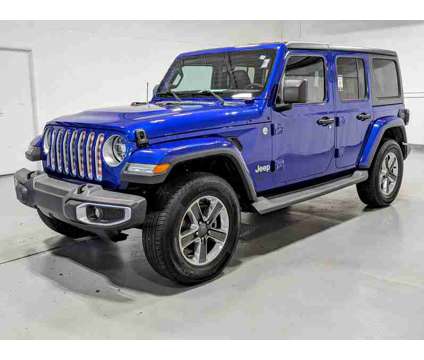 2019UsedJeepUsedWrangler UnlimitedUsed4x4 is a Blue 2019 Jeep Wrangler Unlimited Car for Sale in Greensburg PA