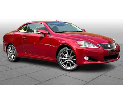 2015UsedLexusUsedIS 250CUsed2dr Conv is a Red 2015 Lexus IS 250C Car for Sale in Bluffton SC