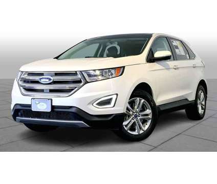 2016UsedFordUsedEdgeUsed4dr AWD is a Silver, White 2016 Ford Edge Car for Sale in Westwood MA