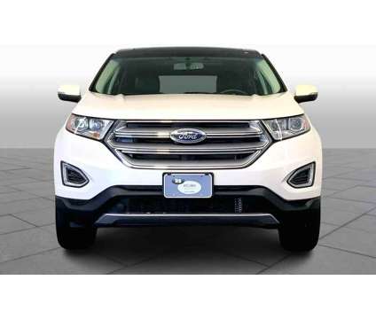 2016UsedFordUsedEdgeUsed4dr AWD is a Silver, White 2016 Ford Edge Car for Sale in Westwood MA