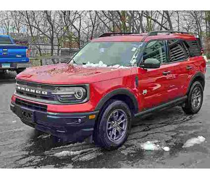 2021 Ford Bronco Sport Big Bend is a Red 2021 Ford Bronco Car for Sale in Shrewsbury MA