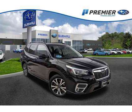 2021 Subaru Forester Limited is a Black 2021 Subaru Forester 2.5i Car for Sale in Middlebury CT