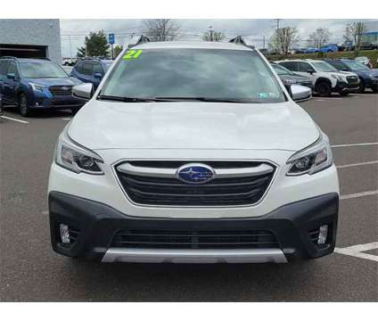 2021 Subaru Outback Touring XT is a White 2021 Subaru Outback 2.5i Car for Sale in Sellersville PA