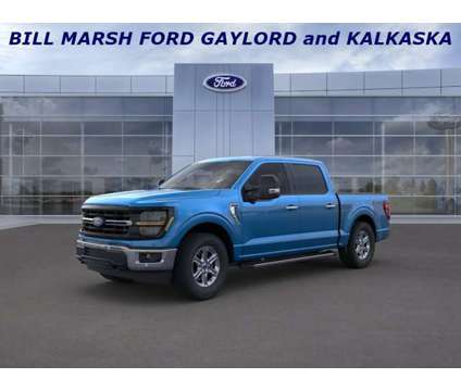 2024 Ford F-150 XLT is a Blue 2024 Ford F-150 XLT Car for Sale in Traverse City MI