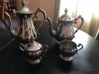 Silver plated tea set