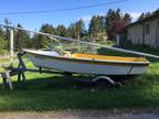 14' Sailboat with Titled Trailer- Must Sell!