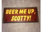 Old beer signs and decorations