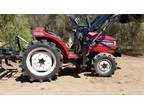 Mitsubishi MT185D Compact tractor 4wd 23 hp with new loader