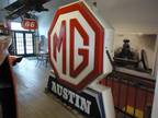 MG Austin Healey Dealer double sided Sign 7 Feet