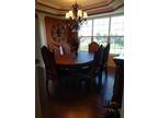 Villa Valencia Dining room set. Table, 6 chairs and buffet